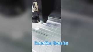 3 मिमी सफेद ग्लास लेजर कटिंग सर्कुलर